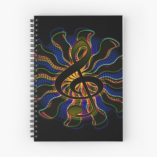 Item preview, Dark Treble Clef / G Clef Music Symbol designed and sold by VisionQuestArts.