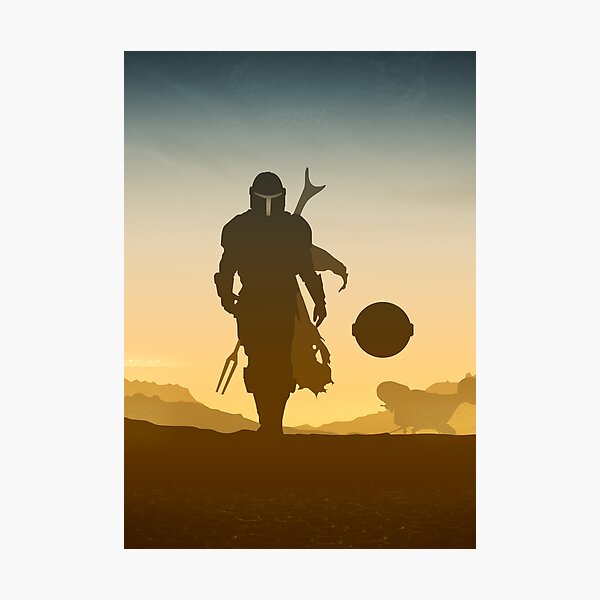 This is The Way (Poster) Photographic Print