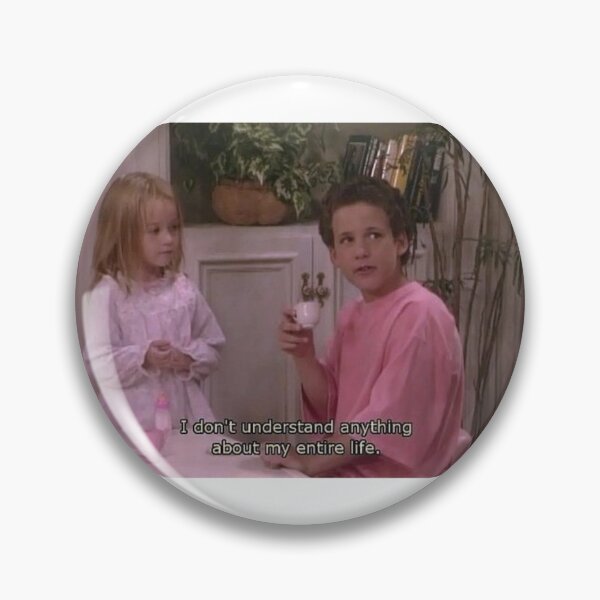 Item preview, Boy Meets World Quote- I don't understand anything about my entire life designed and sold by erinaceous.