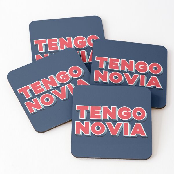 Item preview, Tengo Novia Text in Red and Royal Blue for Cars or Laptops designed and sold by enriquepma.
