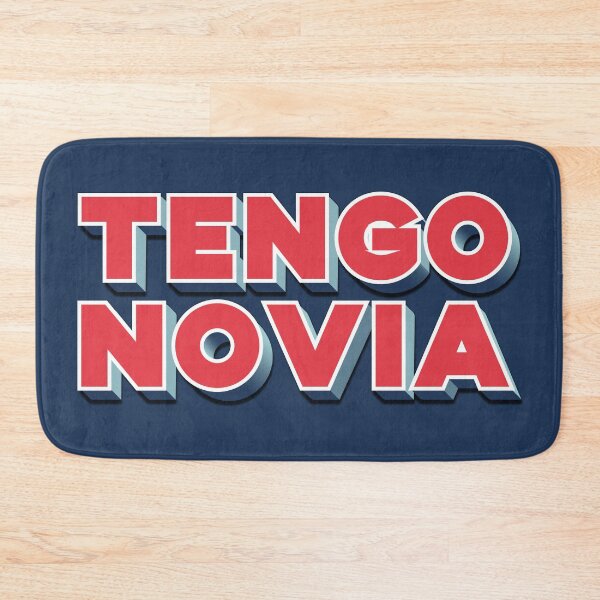 Item preview, Tengo Novia Text in Red and Royal Blue for Cars or Laptops designed and sold by enriquepma.