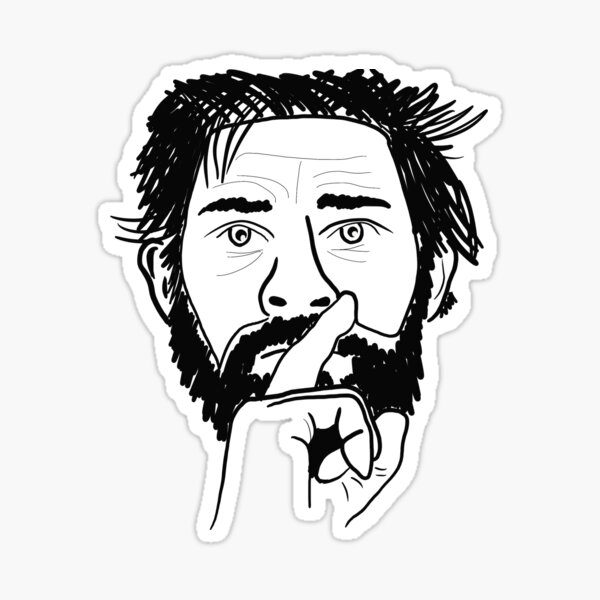 Quiet Sticker