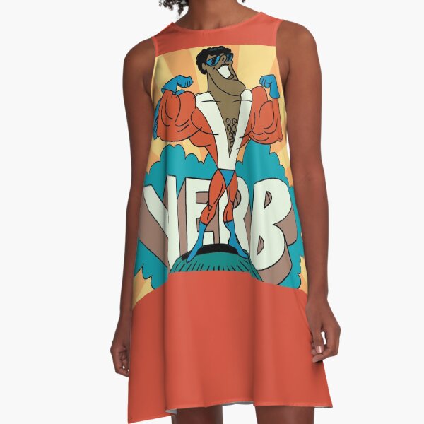 Item preview, Verb! designed and sold by 13thFloorDesign.