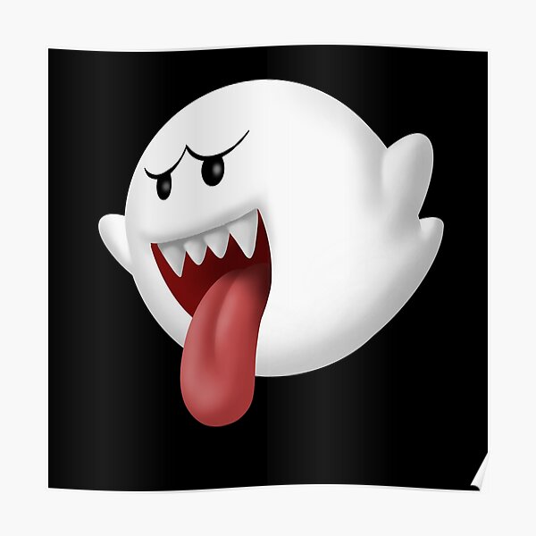 Mario Boo Posters | Redbubble