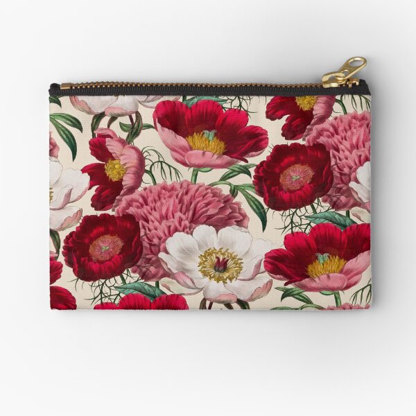 Flower garden Zipper Pouch