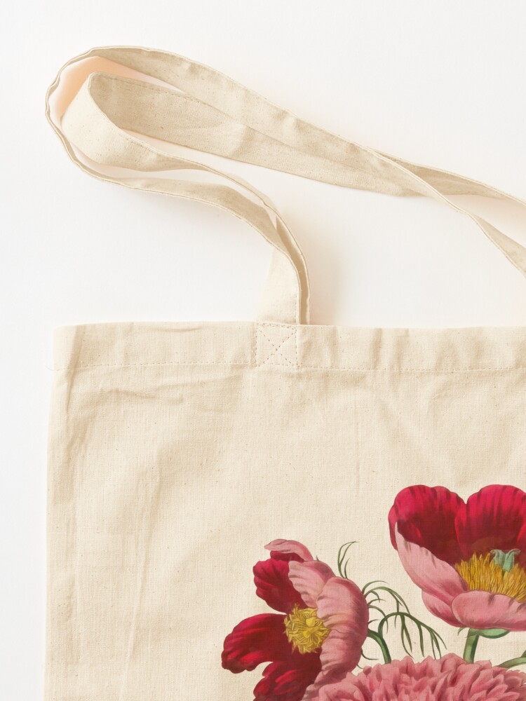 Flower Garden Vintage Tote Bag