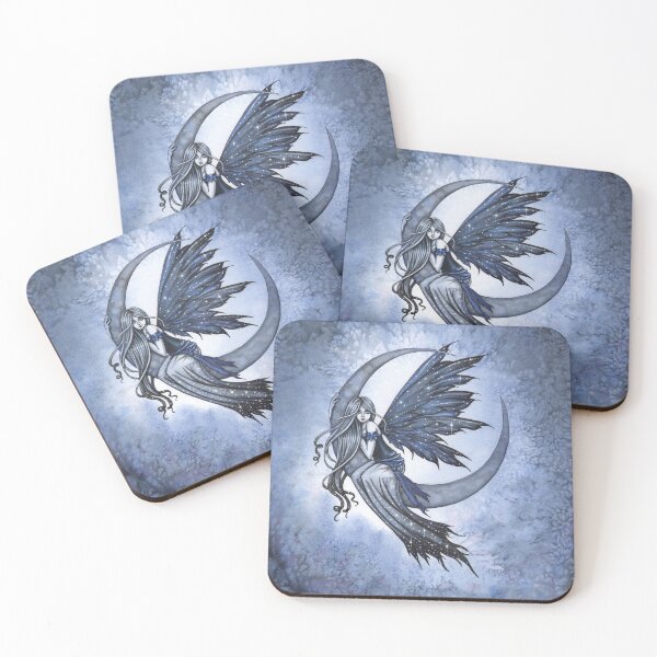 Item preview, Steel Moon Fairy Fantasy Art by Molly Harrison designed and sold by Molly  Harrison.