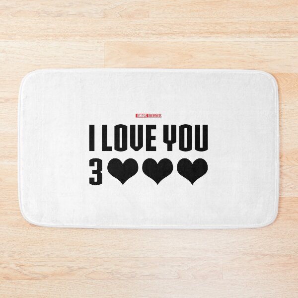 Item preview, I Love You 3000 v4 (black) designed and sold by Fanboys Anonymous.