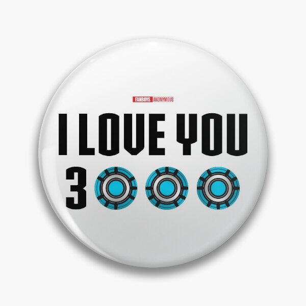 Item preview, I Love You 3000 v3 (black) designed and sold by Fanboys Anonymous.