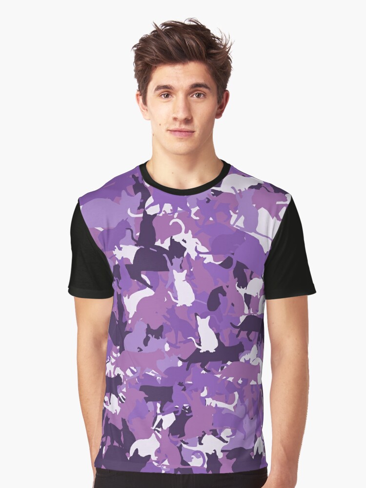 Purple sale camouflage shirt