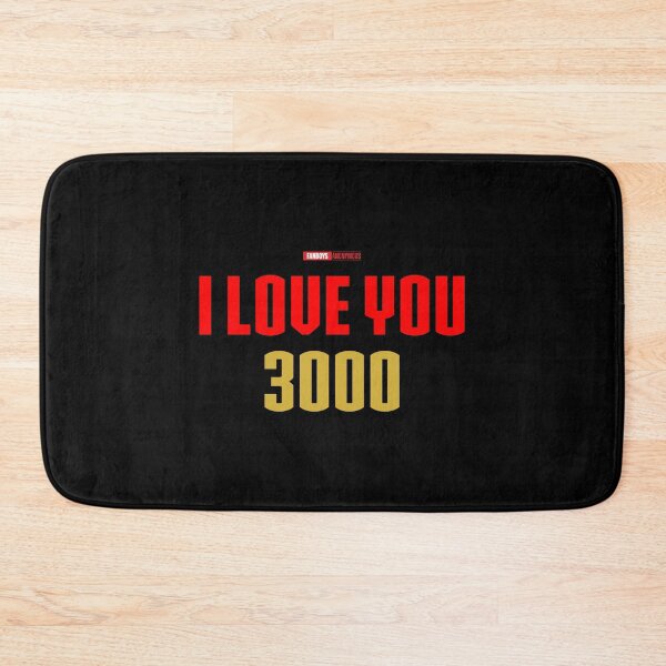 Item preview, I Love You 3000 v2 (red gold flat) designed and sold by Fanboys Anonymous.