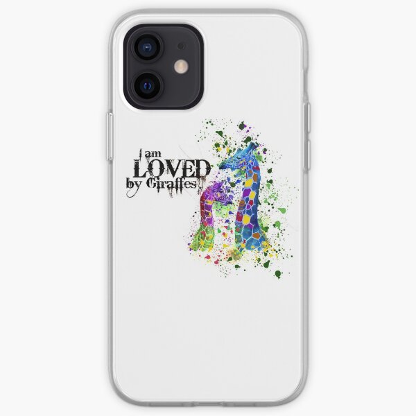 I Am Loved By Giraffes iPhone Soft Case