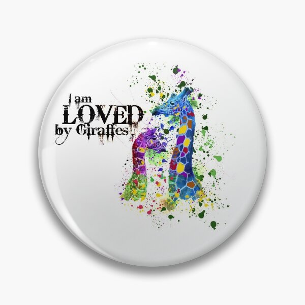 Item preview, I Am Loved By Giraffes designed and sold by FortyandDeuce.