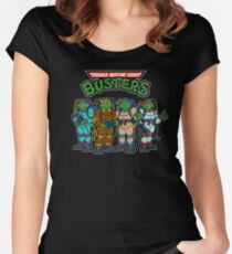 Teenage Mutant Ghost Busters Women's Fitted Scoop T-Shirt
