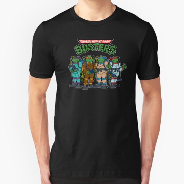 Teenage Mutant Ghost Busters Slim Fit T-Shirt