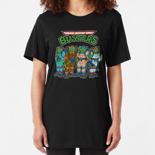 Teenage Mutant Ghost Busters Slim Fit T-Shirt