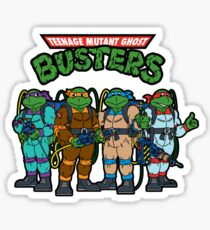 Teenage Mutant Ghost Busters Sticker