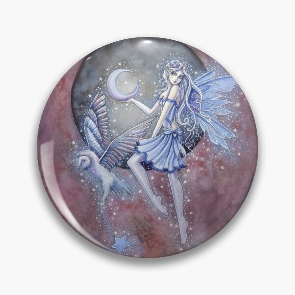 Item preview, Star Collectors Fairy and Owl Fantasy Art by Molly Harrison designed and sold by Molly  Harrison.