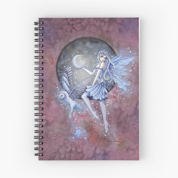 Item preview, Star Collectors Fairy and Owl Fantasy Art by Molly Harrison designed and sold by Molly  Harrison.