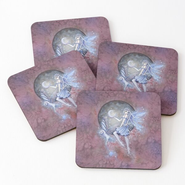 Item preview, Star Collectors Fairy and Owl Fantasy Art by Molly Harrison designed and sold by Molly  Harrison.