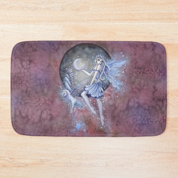 Item preview, Star Collectors Fairy and Owl Fantasy Art by Molly Harrison designed and sold by Molly  Harrison.