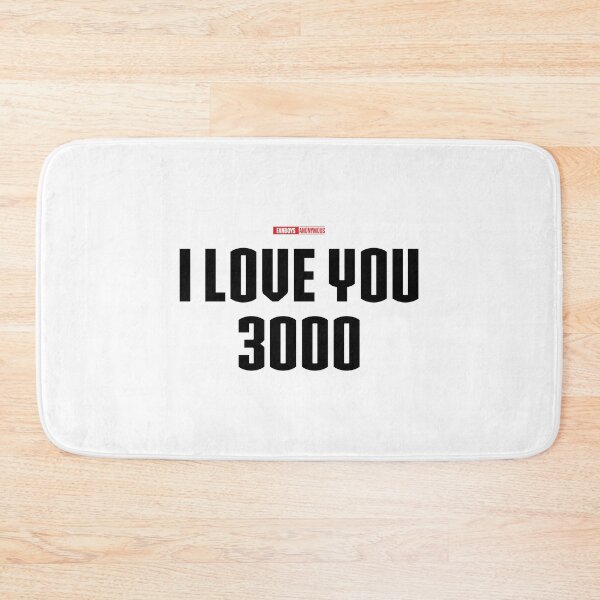 Item preview, I Love You 3000 v2 (black) designed and sold by Fanboys Anonymous.