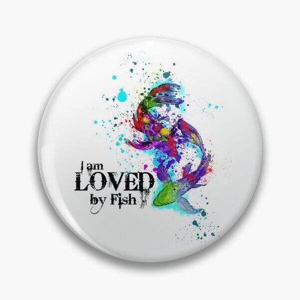 Item preview, I Am Loved By Fish designed and sold by FortyandDeuce.