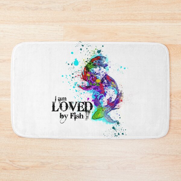 Item preview, I Am Loved By Fish designed and sold by FortyandDeuce.