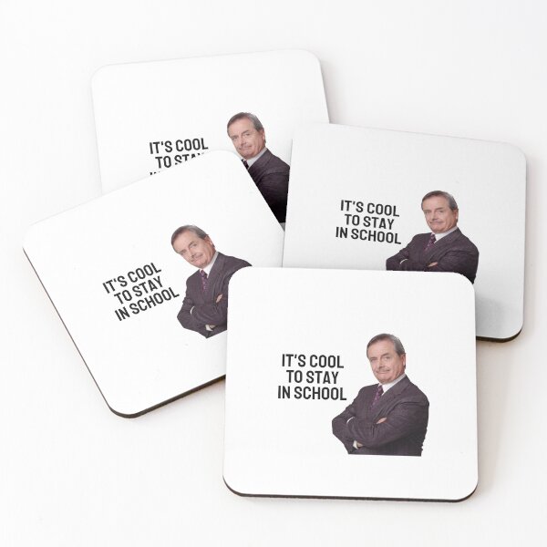 Item preview, Boy Meets World Quote- It's cool to stay in school/ Mr. Feeny designed and sold by erinaceous.