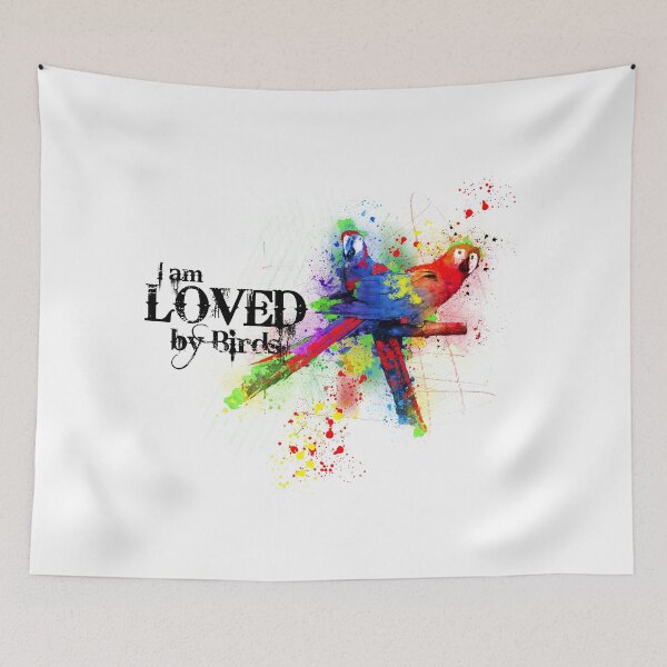 Item preview, I Am Loved By Birds designed and sold by FortyandDeuce.