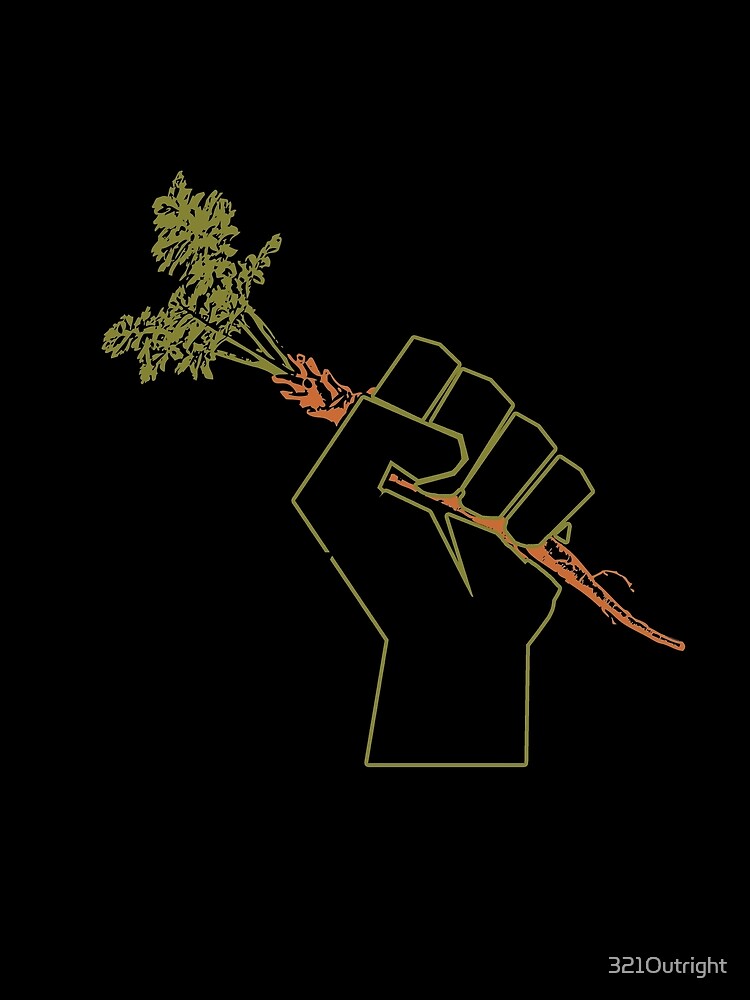 Veggie Permaculture Fist of Solidarity by 321Outright