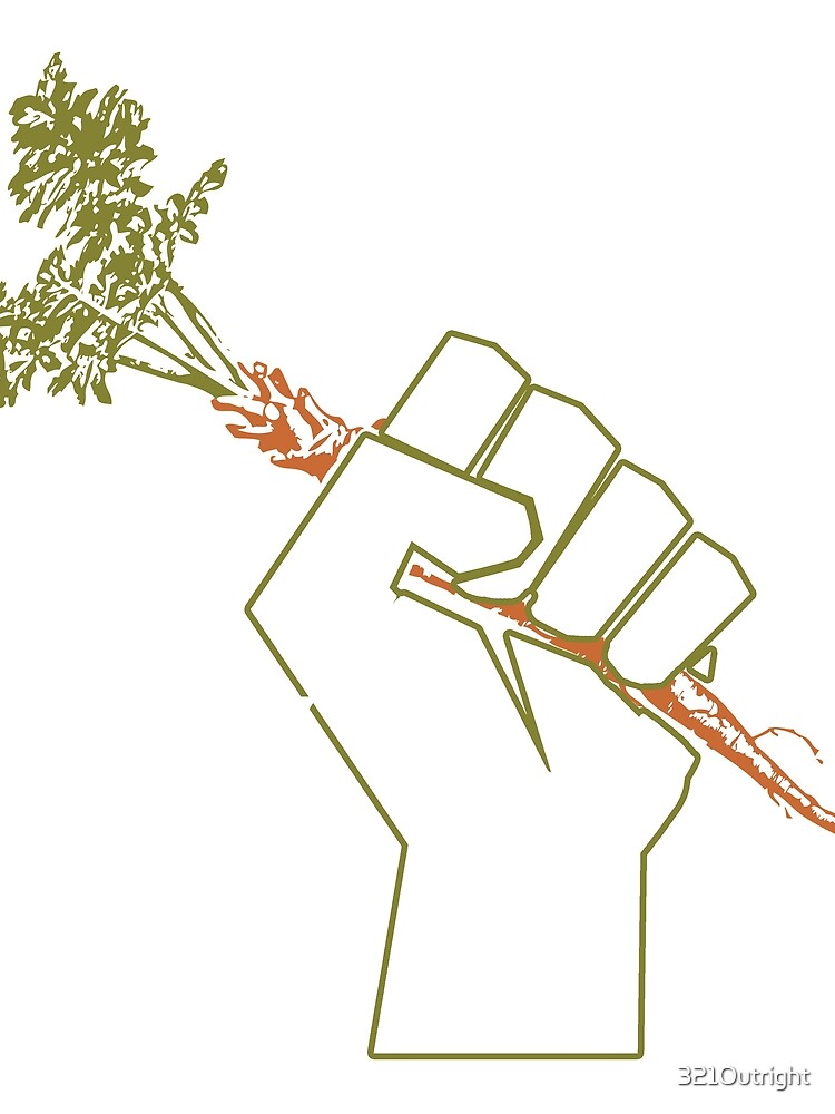 Veggie Permaculture Fist of Solidarity by 321Outright