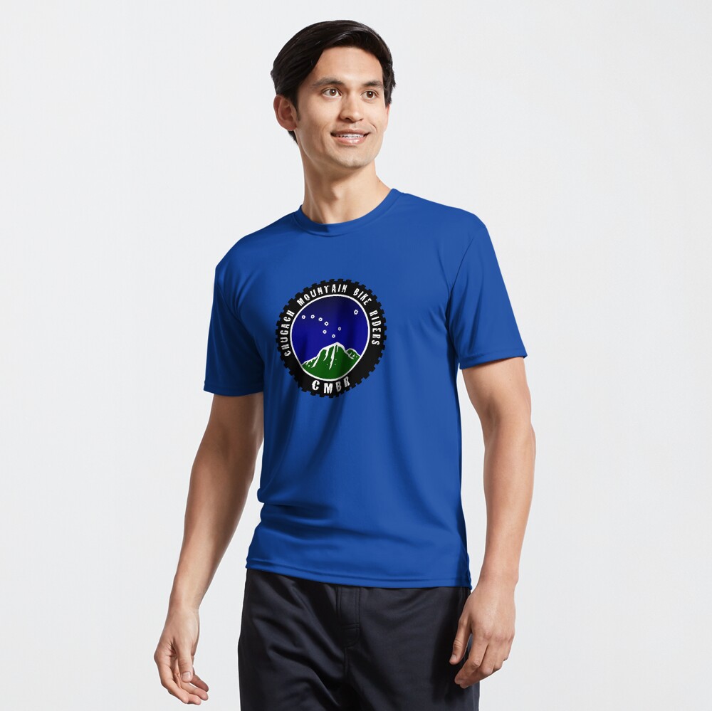 Chugach Mountain Bike Riders Active T-Shirt