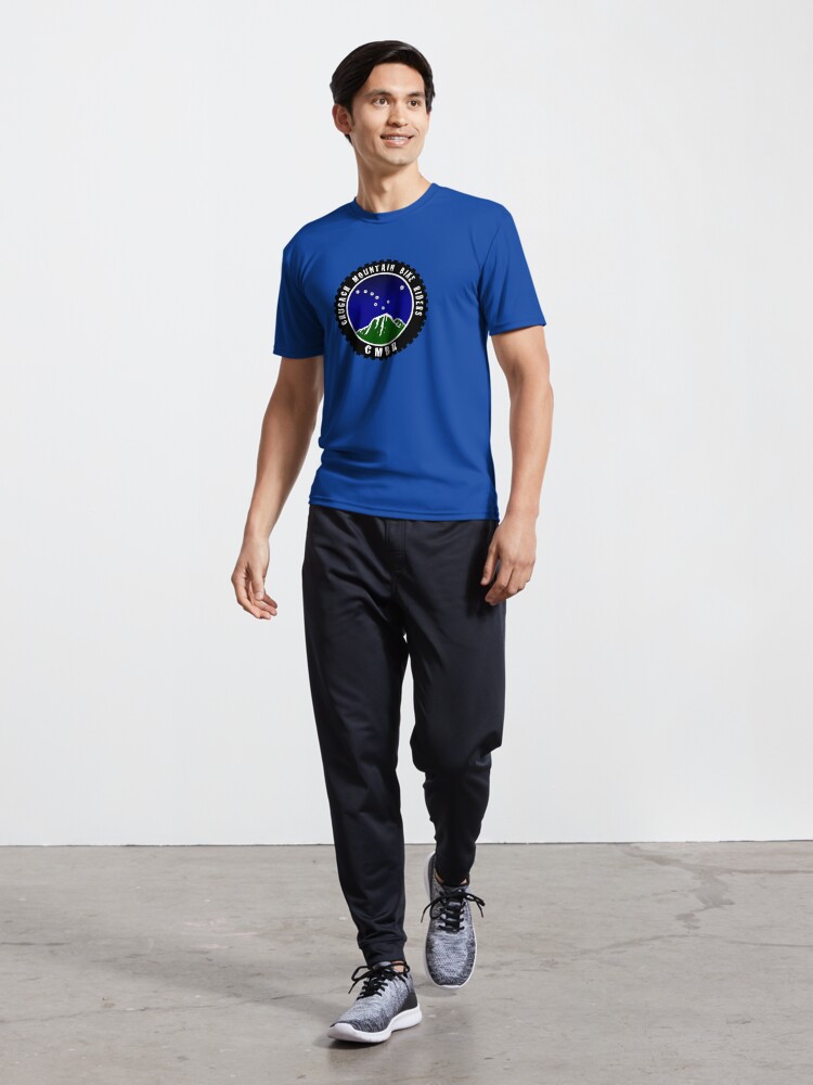 Alternate view of Chugach Mountain Bike Riders Active T-Shirt