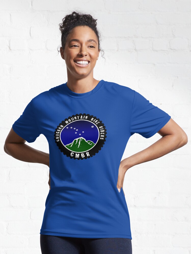 Alternate view of Chugach Mountain Bike Riders Active T-Shirt