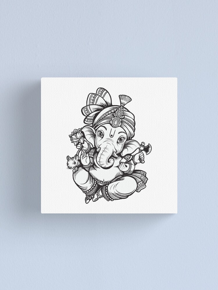 Little Ganesha - Diva's - Paintings & Prints, Ethnic, Cultural, & Tribal,  Asian & Indian, Indian - ArtPal