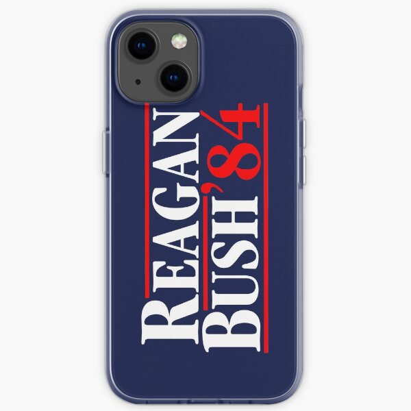REAgan Bush 84 iPhone Soft Case