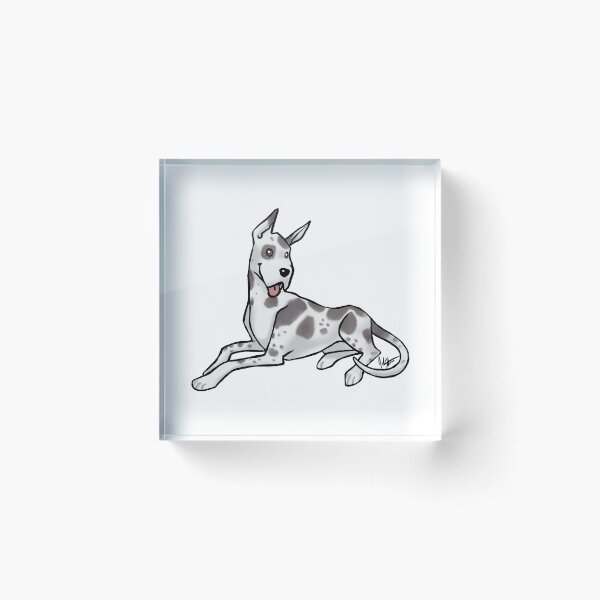 Item preview, Dog - Great Dane - Harlequin designed and sold by Jennifer Stolzer.