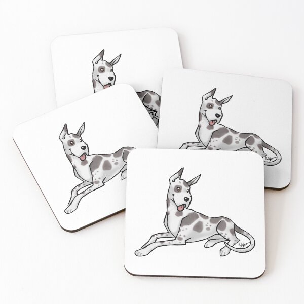 Item preview, Dog - Great Dane - Harlequin designed and sold by Jennifer Stolzer.