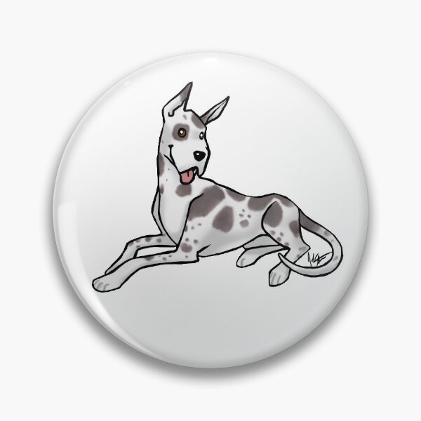 Item preview, Dog - Great Dane - Harlequin designed and sold by Jennifer Stolzer.