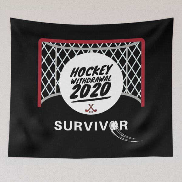 Item preview, Hockey Withdrawal 2020 Survivor designed and sold by seapiedt.