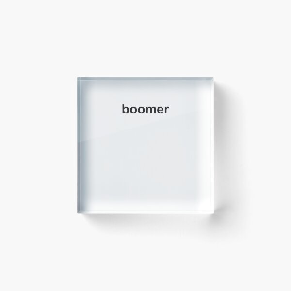 Item preview, Boomer designed and sold by YEETXDD.