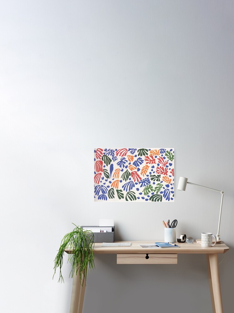 Poster Henri Matisse La Perruche Et La Sirene Par Badguyduh Redbubble