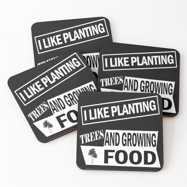 Item preview, I LIKE PLANTING TREES AND GROWING FOOD designed and sold by bigerdan.