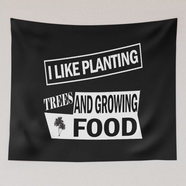 Item preview, I LIKE PLANTING TREES AND GROWING FOOD designed and sold by bigerdan.