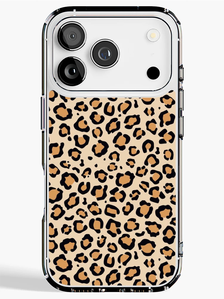 Thumbnail 1 of 5, iPhone Case, Leopard Print Pattern designed and sold by MyTribePatterns.
