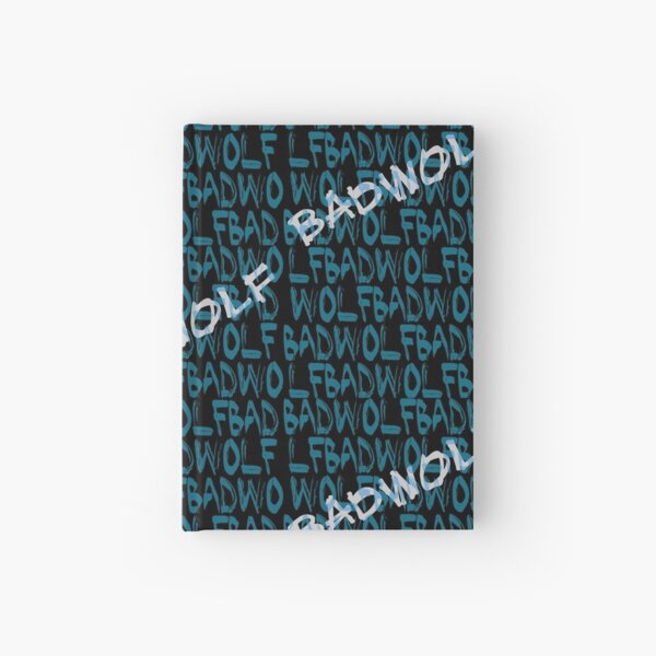 Bad Wolf Graffiti Hardcover Journal