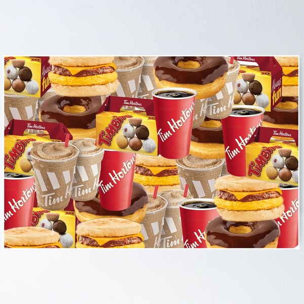 Aperçu de l'œuvre Collège Tim Hortons et pack d'autocollants créée et vendue par Brooklyn L.