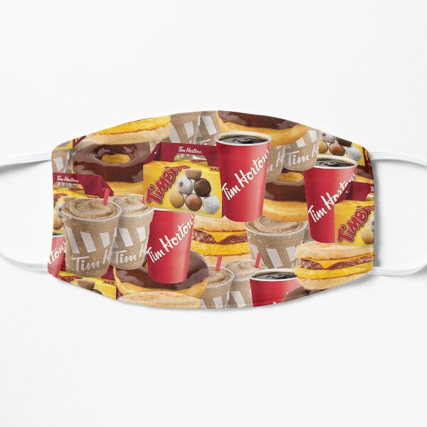 Tim Hortons College and Sticker Pack Flat Mask