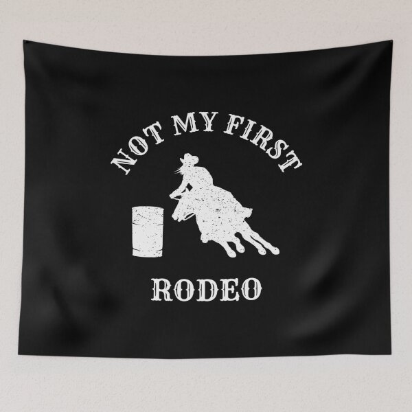 Item preview, Barrel Racing Not My First Rodeo designed and sold by EstelleStar.